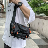 Water-Resistant Men’s Waist and Sling Bag – Multi-Way Travel & Outdoor Pack