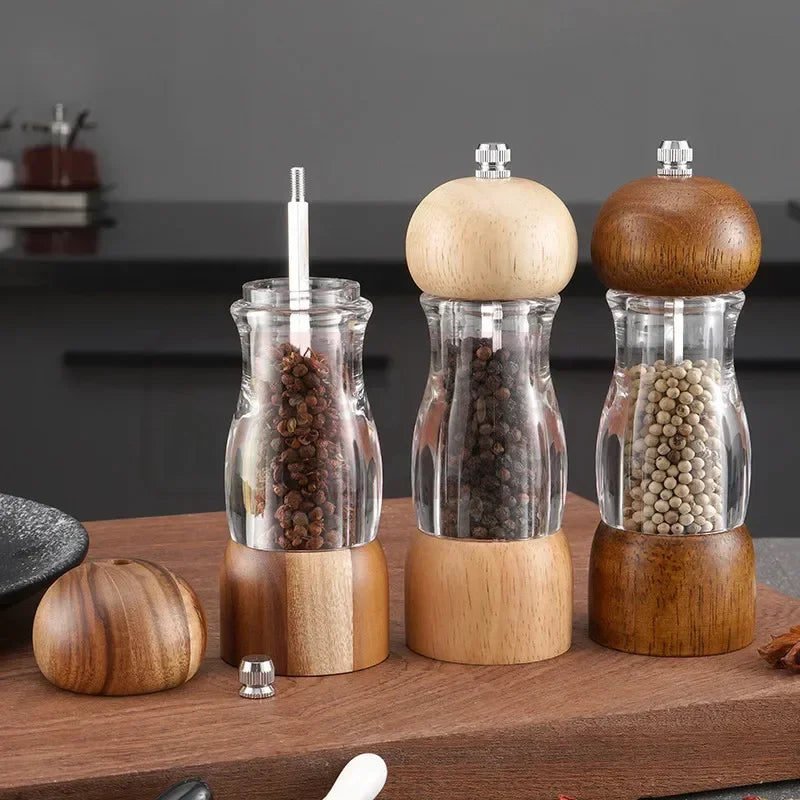 Manual Salt and Pepper Mill Set - SeasonSculpt-State of Style