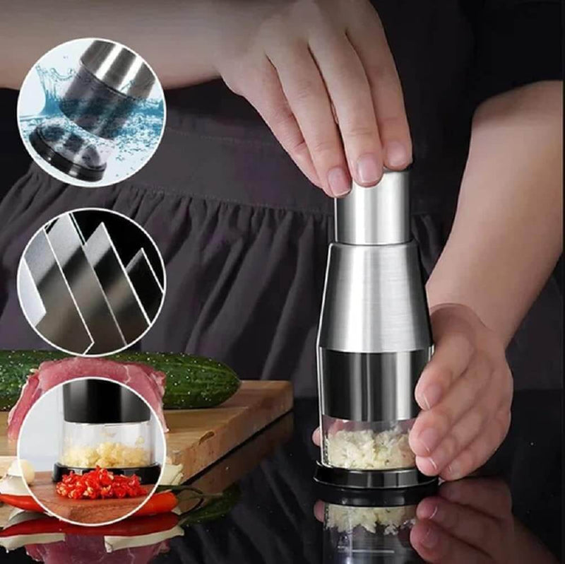 Manual Stainless Steel Vegetable Chopper - ChefChop Pro-State of Style