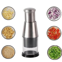 Manual Stainless Steel Vegetable Chopper - ChefChop Pro-State of Style