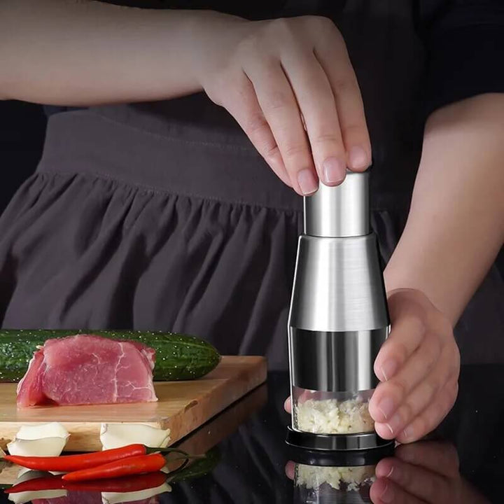Manual Stainless Steel Vegetable Chopper - ChefChop Pro-State of Style