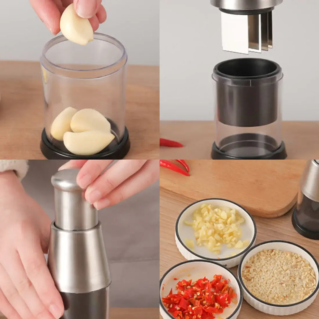 Manual Stainless Steel Vegetable Chopper - ChefChop Pro-State of Style