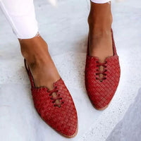 Maribelle Slip-On Sandals | Comfortable & Unique-Red-4.5-State of Style