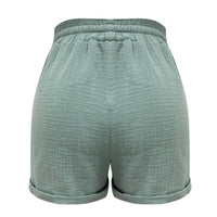 Martha Summer Shorts | Comfortable & Trendy-Green-S-State of Style