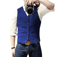 Martin Oliver - Stylish Gilet-Sky Blue-S-State of Style