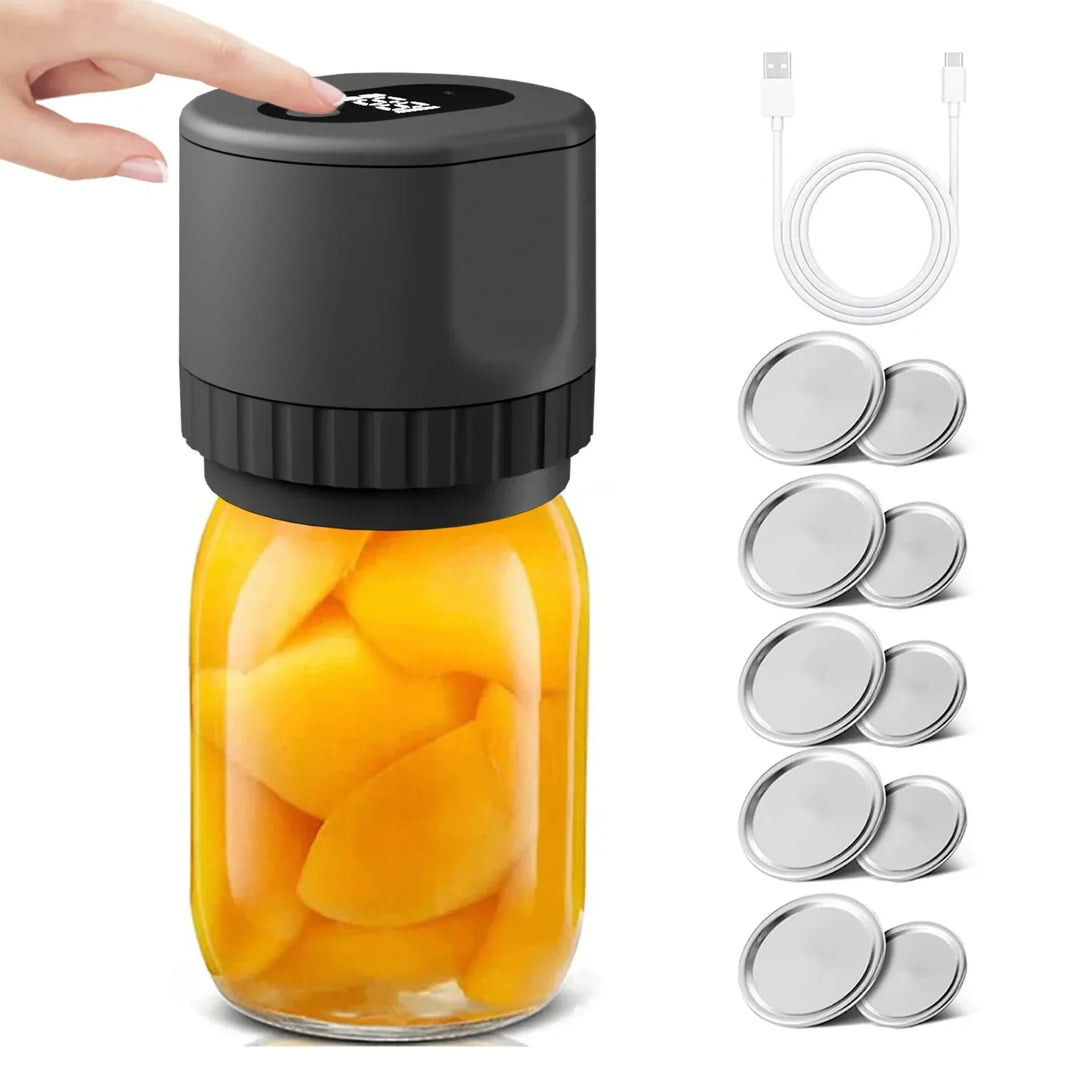 Mason Vacuum Sealer - AirLock-Black-State of Style