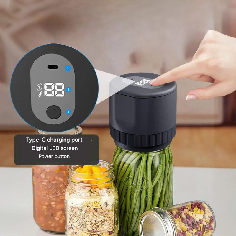 Mason Vacuum Sealer - AirLock-Black-State of Style