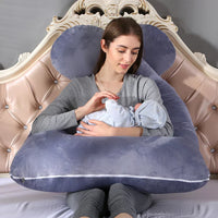 Maternity Pillow – MammaNest-Dark Grey-State of Style