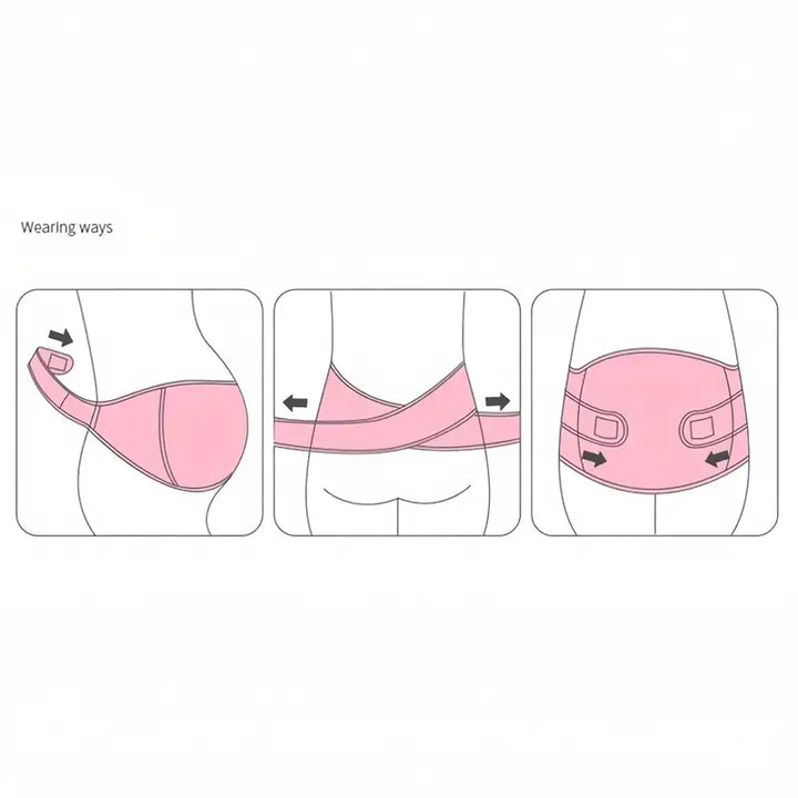 Maternity Support Band – BellyEase-Pink-L-State of Style