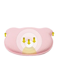 Memory Foam Baby Pillow – ErgoNest-Pink-State of Style