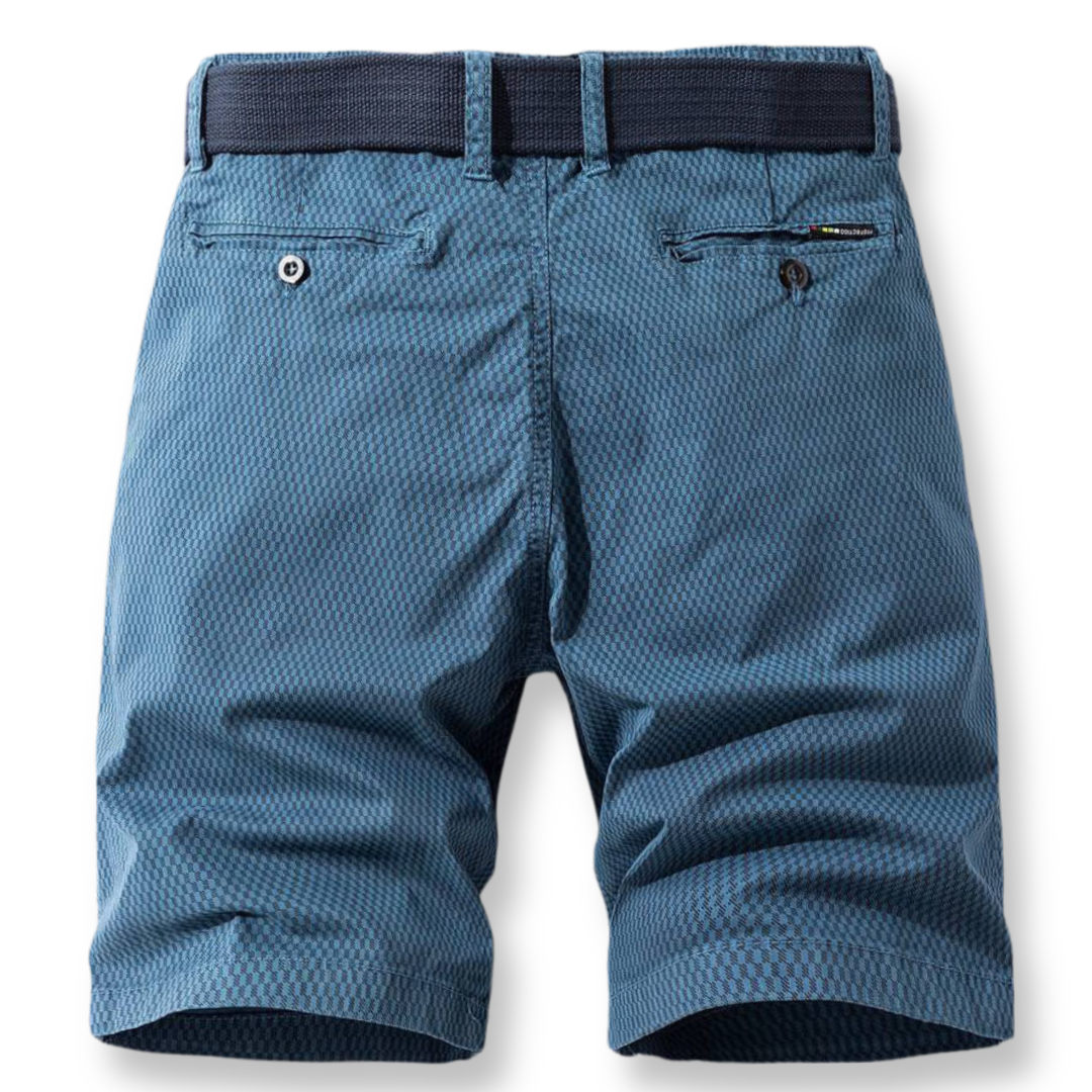 Men's Adjustable Waist Shorts - ComfyFlex-Dark Blue-S-State of Style
