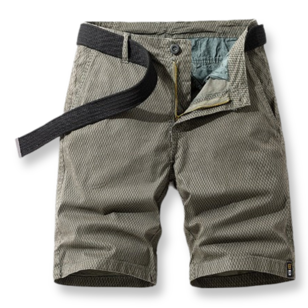 Men's Adjustable Waist Shorts - ComfyFlex-Grey-S-State of Style