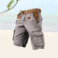 Men's Cargo Shorts - TrekFlex-Apricot-S-State of Style