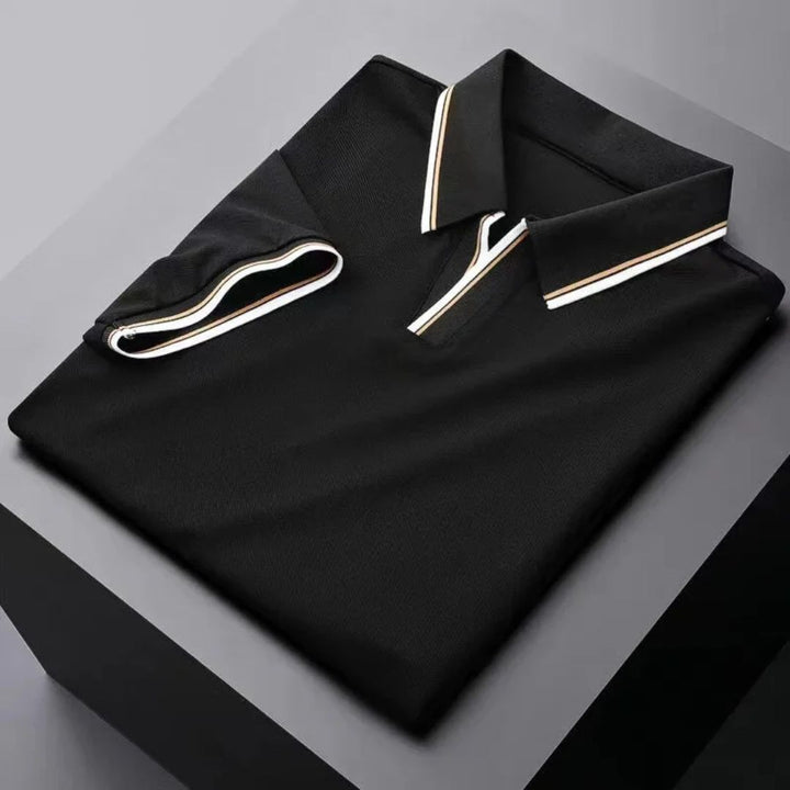 Men's Classic Fit Polo Shirt | Comfortable and Stylish-Black-S-State of Style