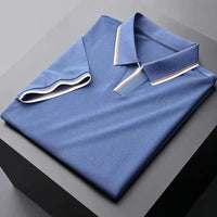 Men's Classic Fit Polo Shirt | Comfortable and Stylish-Blue-S-State of Style