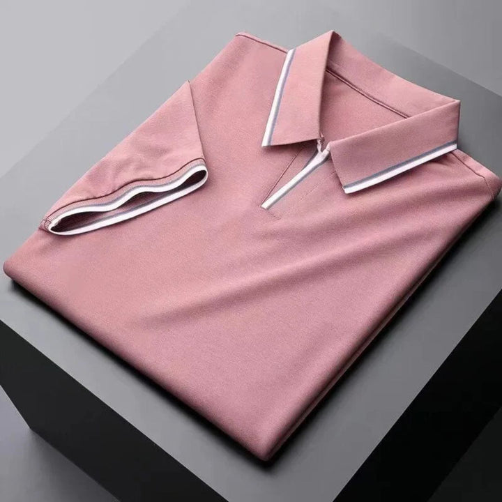 Men's Classic Fit Polo Shirt | Comfortable and Stylish-Pink-S-State of Style