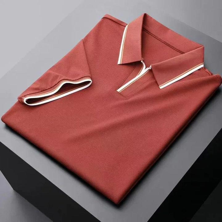 Men's Classic Fit Polo Shirt | Comfortable and Stylish-Red-S-State of Style