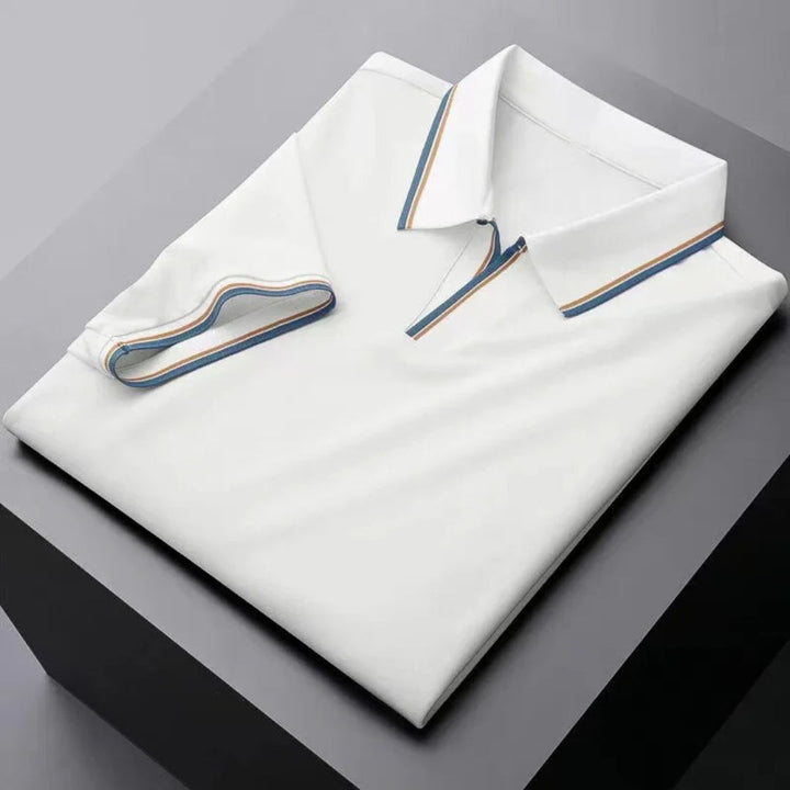 Men's Classic Fit Polo Shirt | Comfortable and Stylish-White-S-State of Style