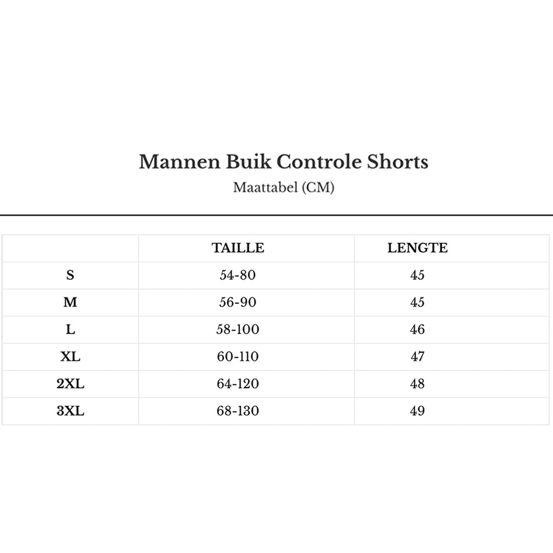 Men's Control Shorts – Vittorio-Black-S-State of Style