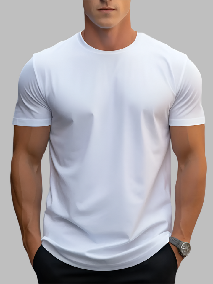 Men's cotton T-shirt – Nico-White-S-State of Style