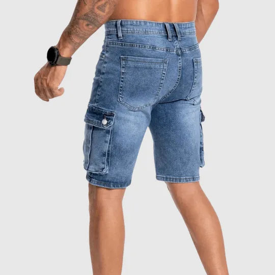 Men's Denim Cargo Shorts for Summer – Jonas-S-State of Style