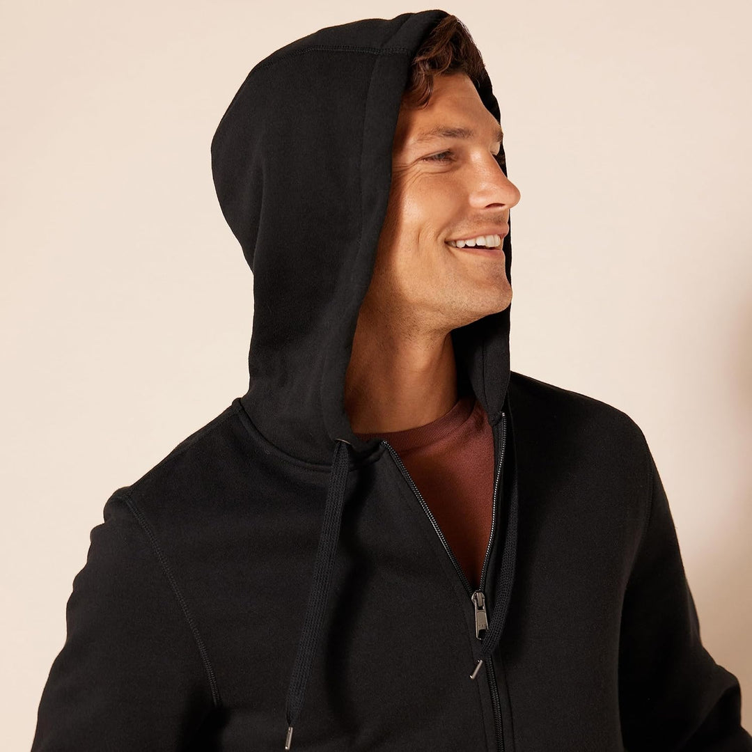 Men's Fleece Vest - Jake-Black-S-State of Style