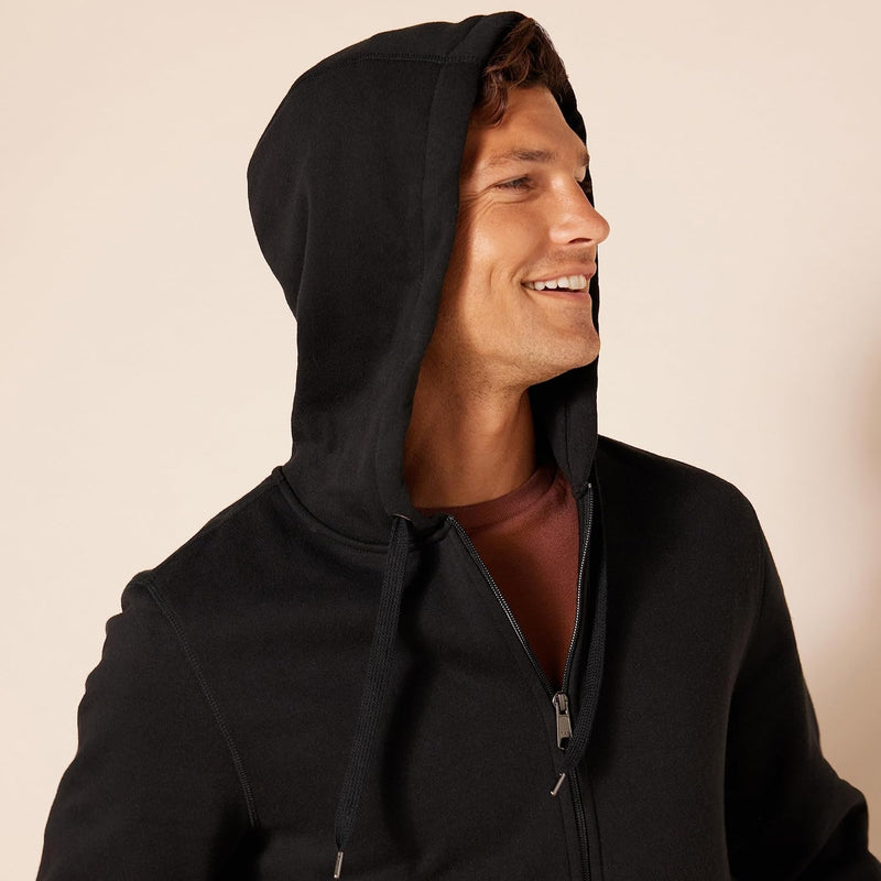 Men's Fleece Vest - Jake-Black-S-State of Style