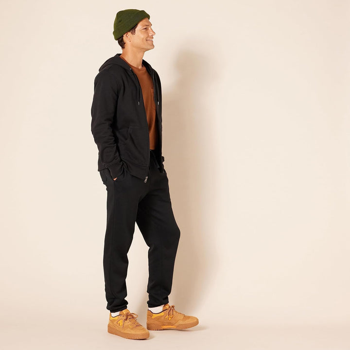 Men's Fleece Vest - Jake-Black-S-State of Style
