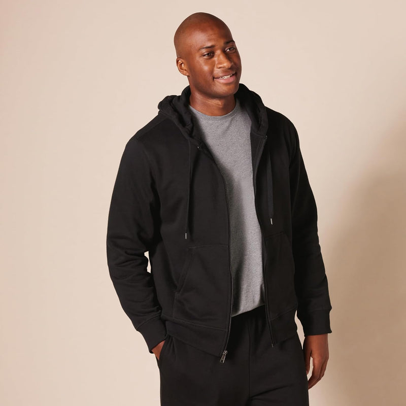 Men's Fleece Vest - Jake-Black-S-State of Style