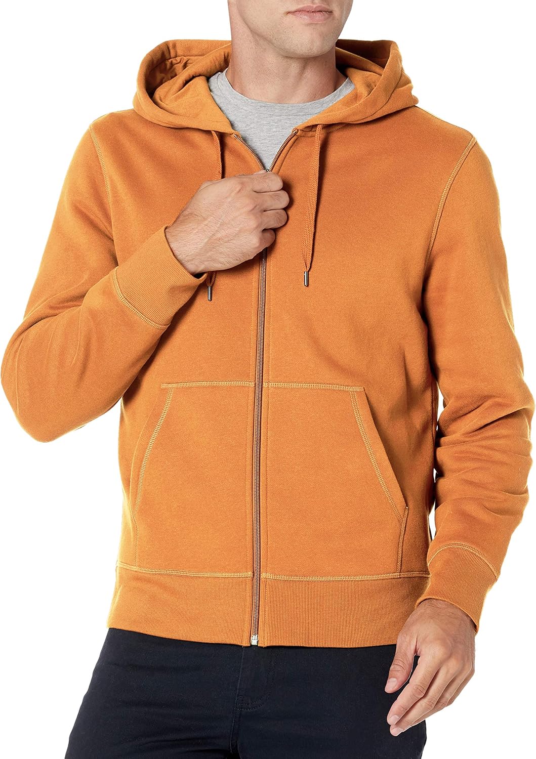 Men's Fleece Vest - Jake-Black-S-State of Style