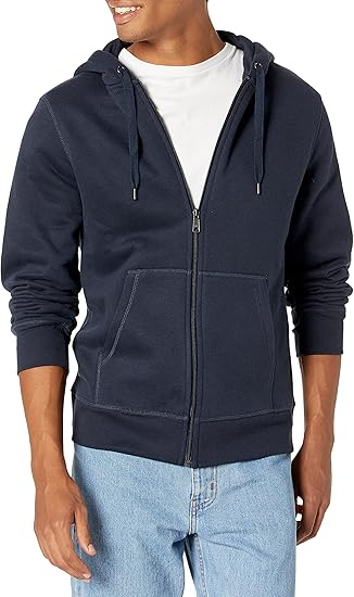 Men's Fleece Vest - Jake-Dark Blue-S-State of Style