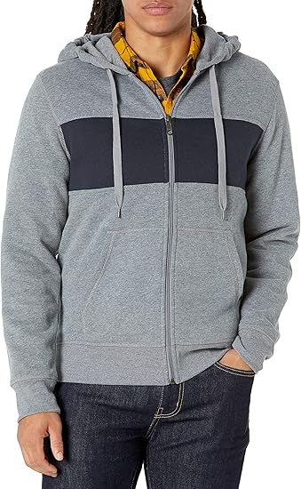 Men's Fleece Vest - Jake-Grey Black-S-State of Style