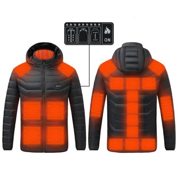 Men’s Heated Jacket – Stay Warm & Stylish!-Zone A Heating-S-State of Style