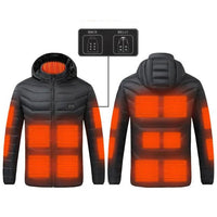 Men’s Heated Jacket – Stay Warm & Stylish!-Zone B Heating-S-State of Style