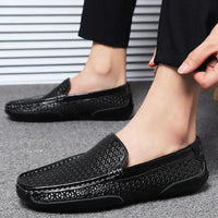 Men's Leather Loafers – Damiano-Black-1-6-State of Style