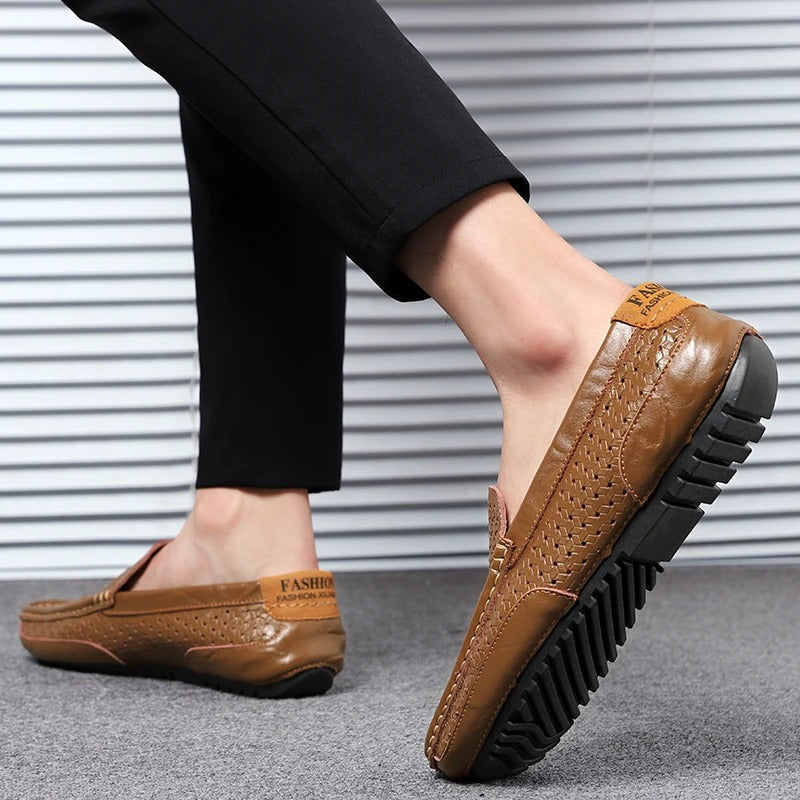 Men's Leather Loafers – Damiano-Blue-1-6-State of Style