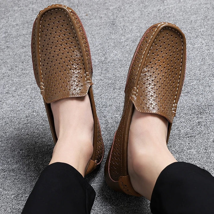 Men's Leather Loafers – Damiano-Blue-1-6-State of Style