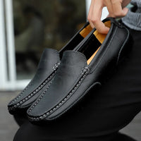 Men's Leather Loafers – Damiano-Blue-1-6-State of Style