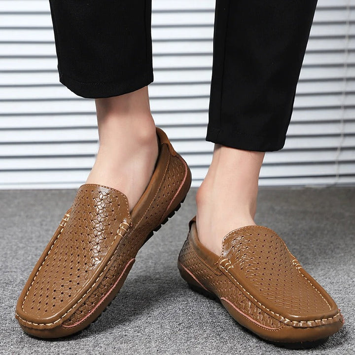 Men's Leather Loafers – Damiano-Blue-1-6-State of Style