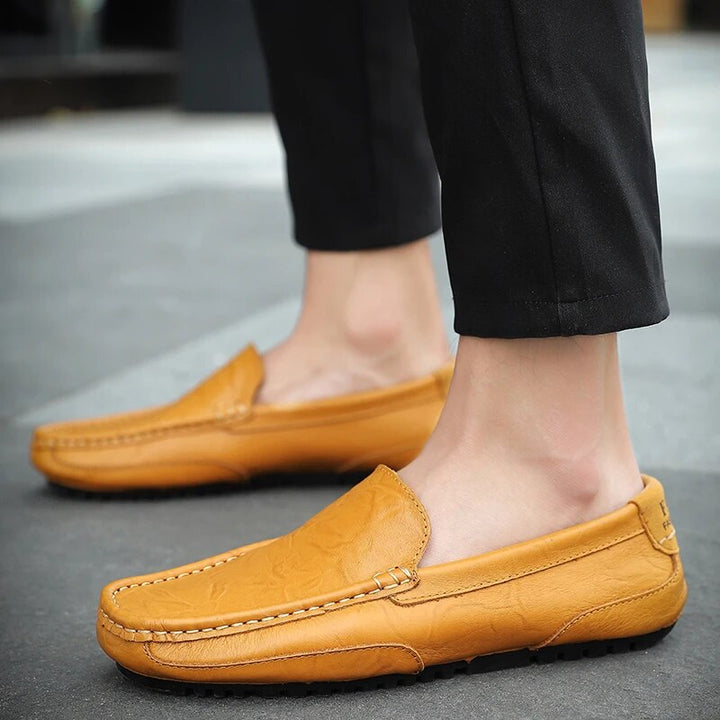 Men's Leather Loafers – Damiano-Yellow-2-6-State of Style