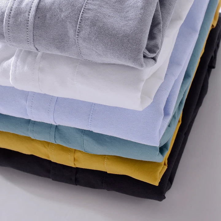 Men's leisure shirt – Matteo-Yellow-XS-State of Style