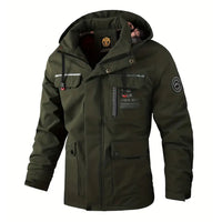 Men's Lightweight Windbreaker Jacket | Breathable & Water-Resistant-Army Green-S-State of Style