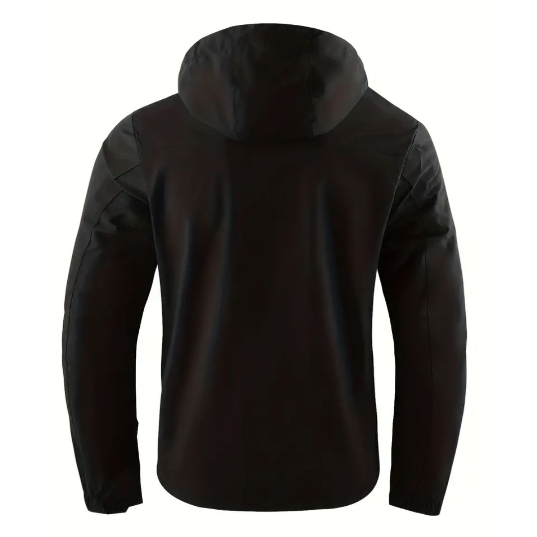 Men's Lightweight Windbreaker Jacket | Breathable & Water-Resistant-White-S-State of Style