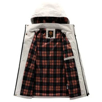 Men's Lightweight Windbreaker Jacket | Breathable & Water-Resistant-White-S-State of Style