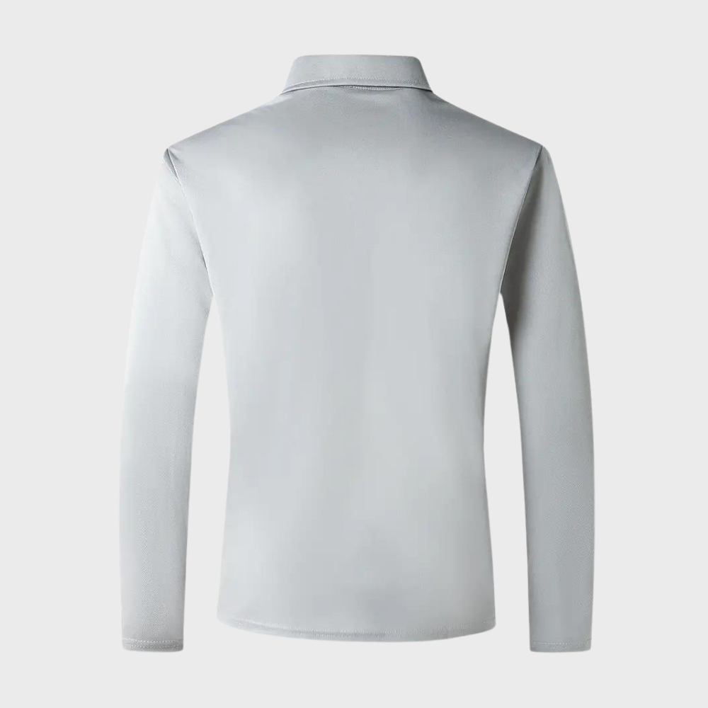 Men's Long Sleeve T-shirt - Finn-Black-S-State of Style