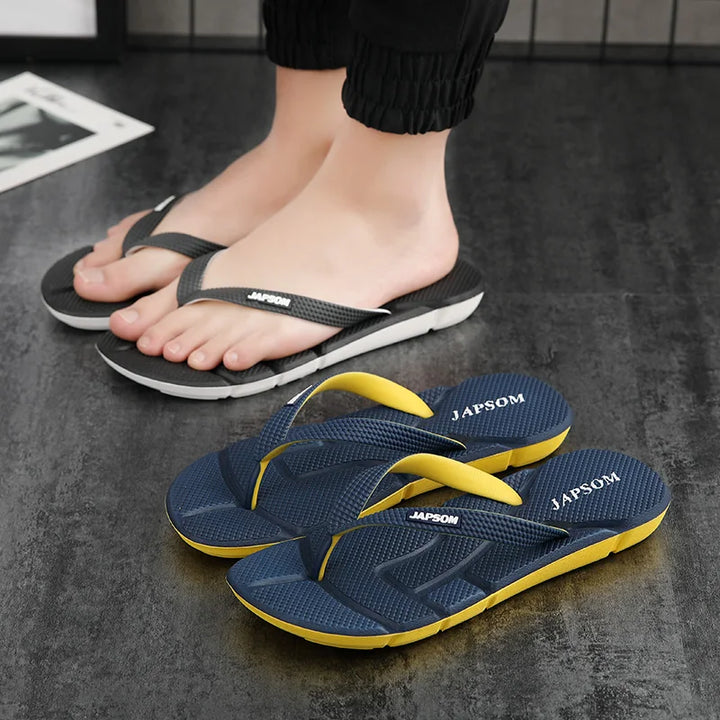 Men’s Massage Flip Flops – Atlas-Black-9.0-State of Style