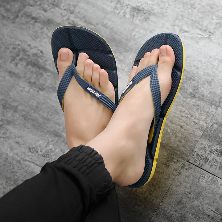 Men’s Massage Flip Flops – Atlas-Black-9.0-State of Style