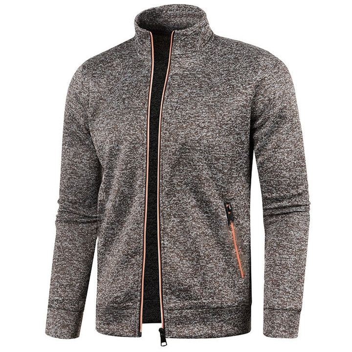 Men's outdoor fleece jacket – Björn-Black-S-State of Style