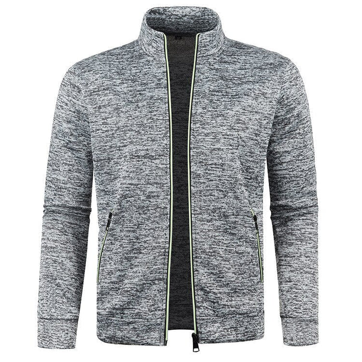 Men's outdoor fleece jacket – Björn-Black-S-State of Style