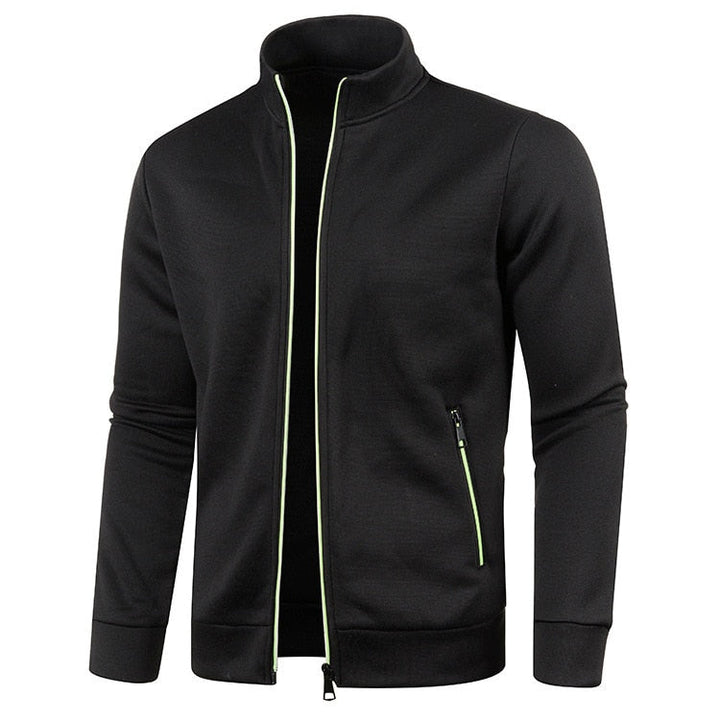 Men's outdoor fleece jacket – Björn-Black-S-State of Style
